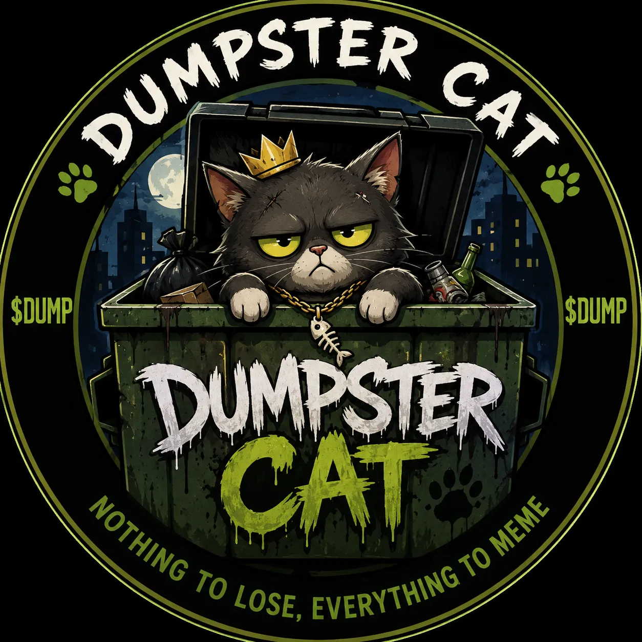 Dumpster Cat